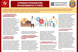 О правилах профилактики при коронавирусе и гриппе.